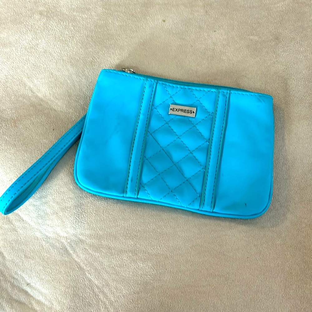 Turquoise Express wristlet